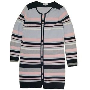 Calvin Klein Beautiful Women's Long Cardigan Sweater Size PM Petite